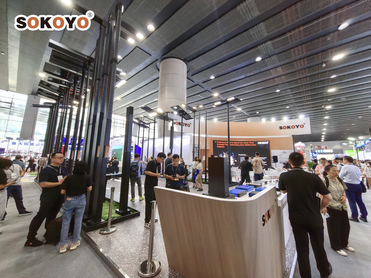 The First Day of the GILE: Innovative Ideas, SOKOYO Solar Street Lights Take the Spotlight