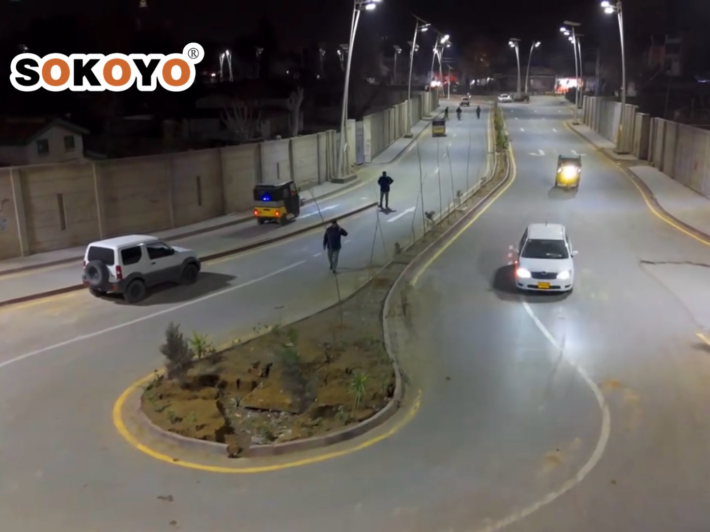 SOKOYO Solar Street Light Project Completed in Pakistan